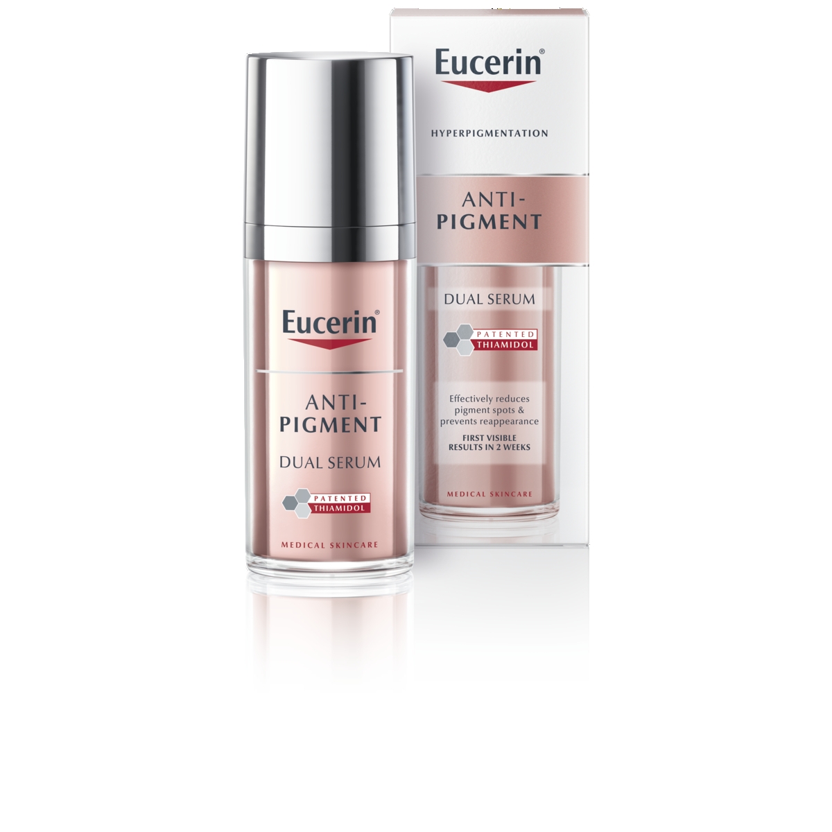 EUCERIN Anti-Pigment dvikāršas iedarbības serums hiperpigmentācijas mazināšanai, 30 ml - Produkta attēls