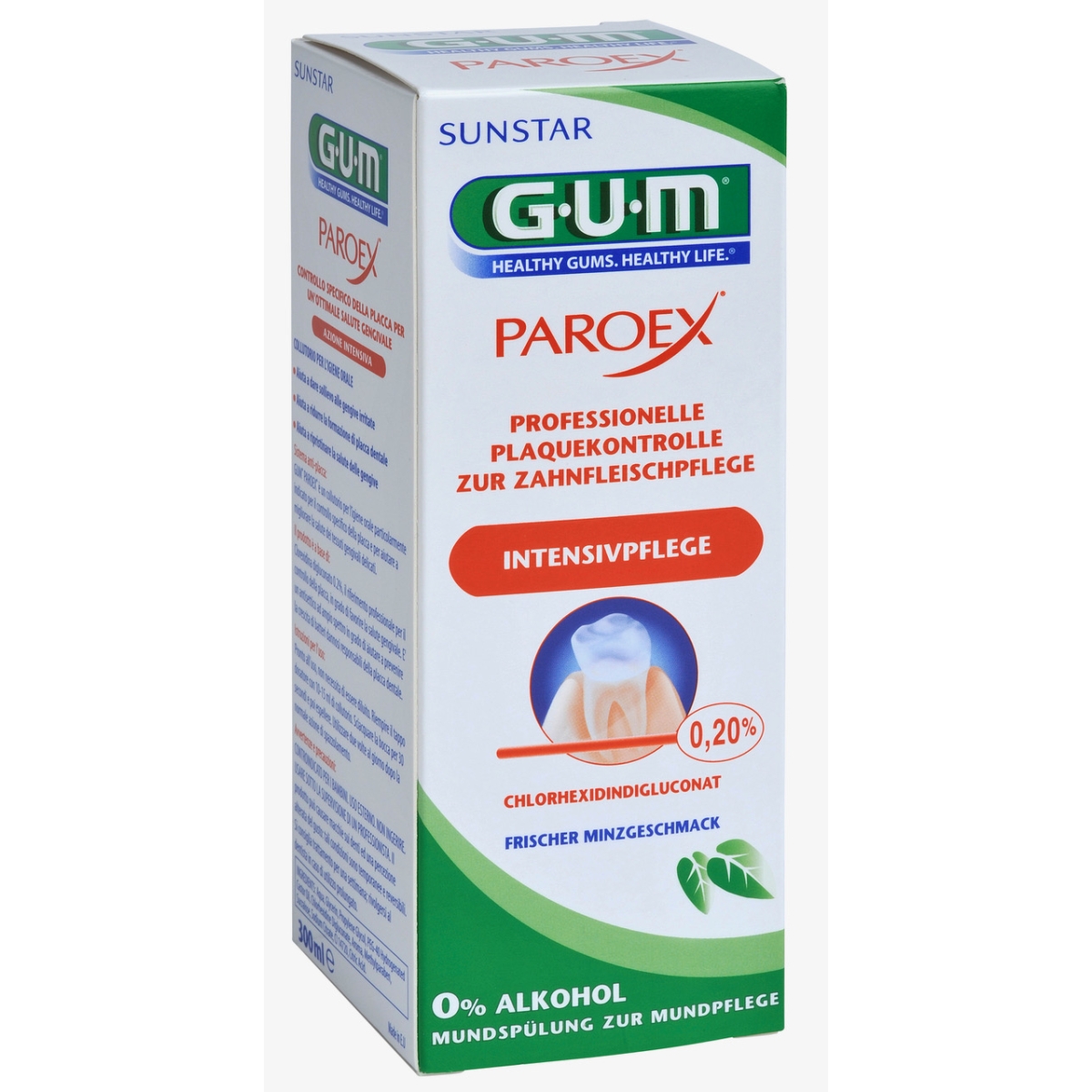 GUM® Paroex mutes skalotājs 0,2% CHX, 300 ml