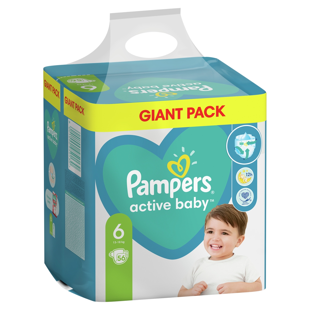 PAMPERS ACTIVE BABY S6 N56 - Produkta attēls