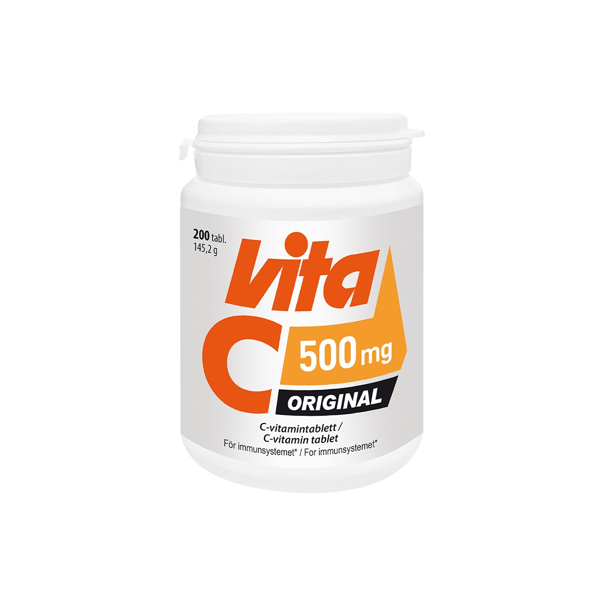 VITA C Original 500mg, 200 gab