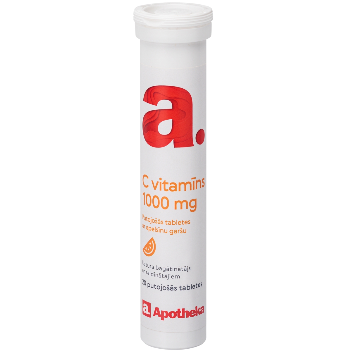 APOTHEKA C vitamīns 1000 mg putojošas tabletes, 20 gab