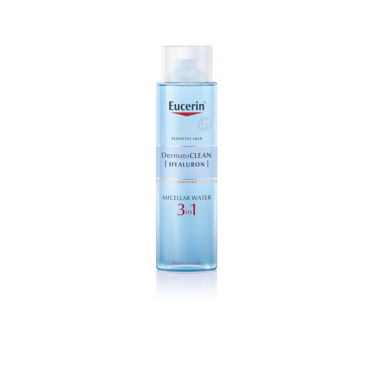 EUCERIN Dermatoclean 3 in 1 micelārais ūdens, 400 ml - Produkta attēls