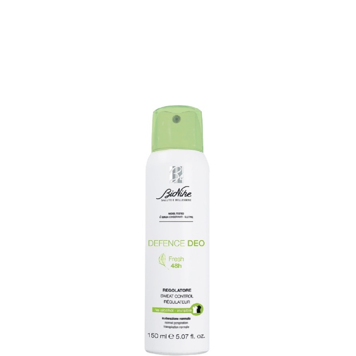 BIONIKE DEFENCE DEO SPREJS FRESH 48H 150ML - Produkta attēls