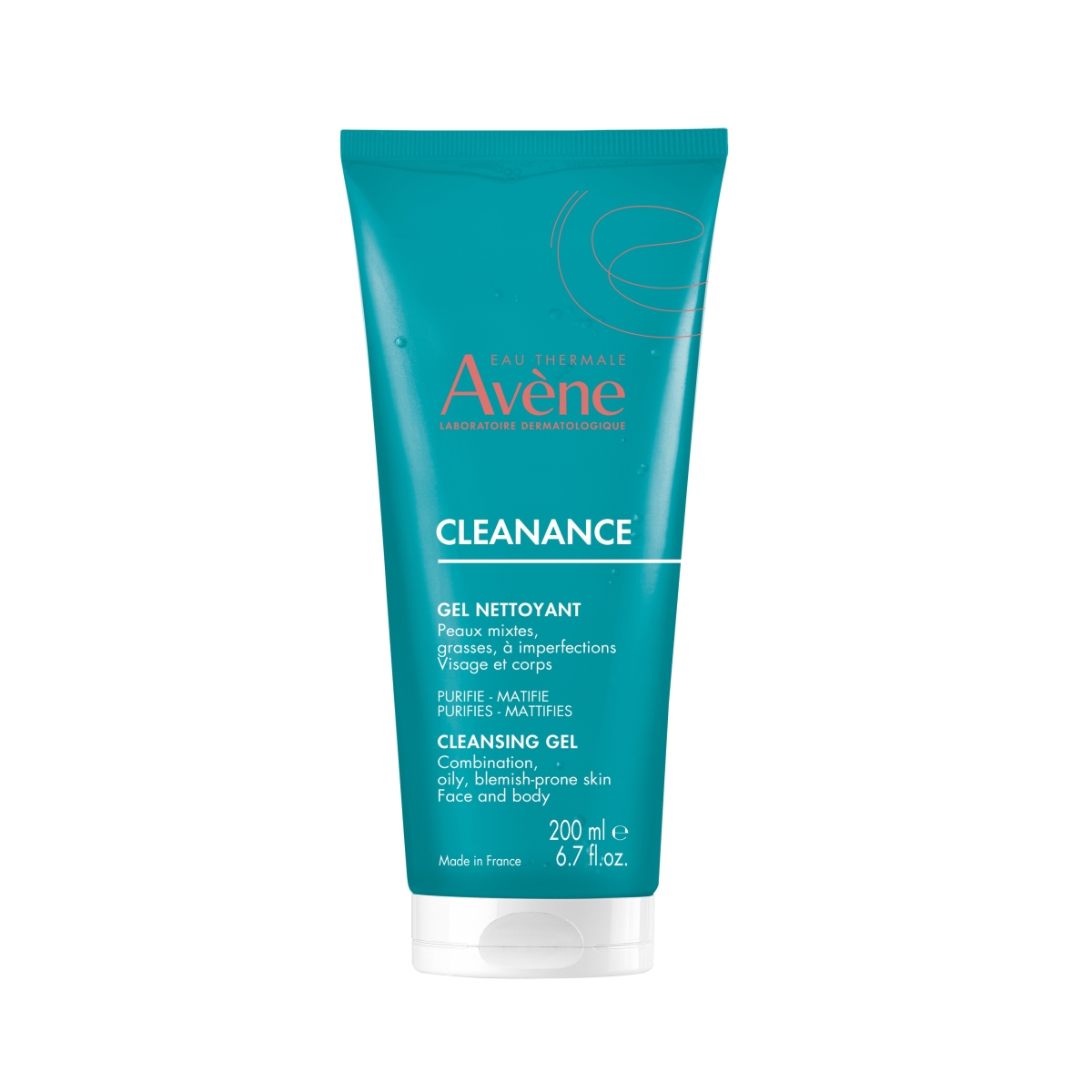 AVÈNE Cleanance attīrošs gels, 200ml - Produkta attēls