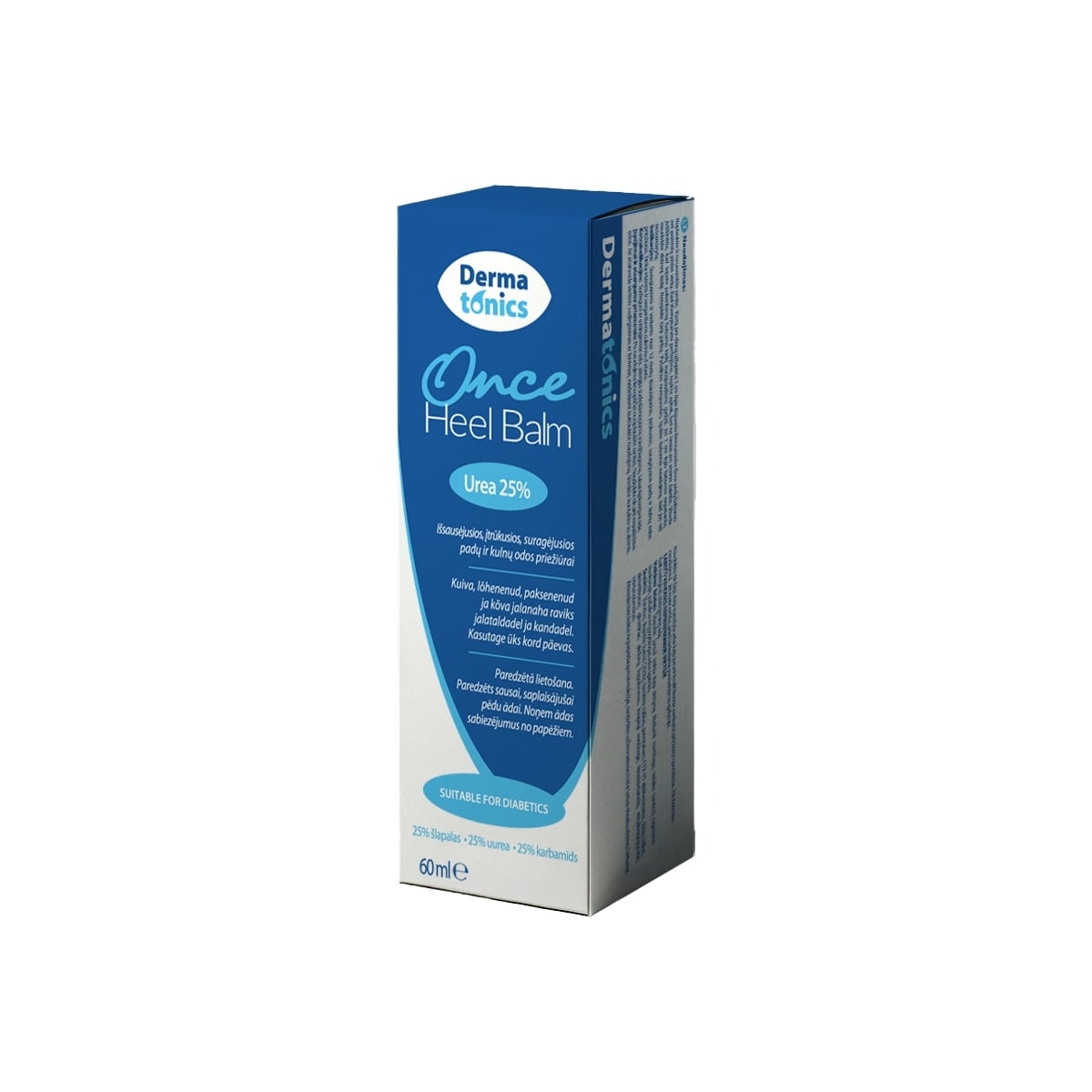 DERMATONICS Once Heel Balm sausai papēžu ādai, 60 ml - Produkta attēls