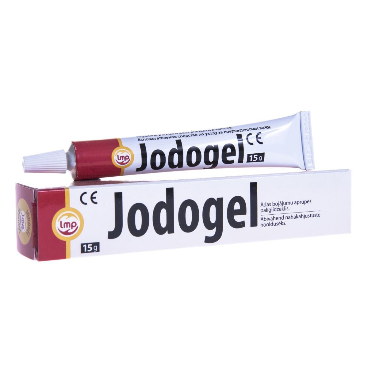 JODOGĒLS 15G (ĀDAS UN GĻOTĀDAS APRŪPES PALĪGLĪDZEKLIS) - Produkta attēls