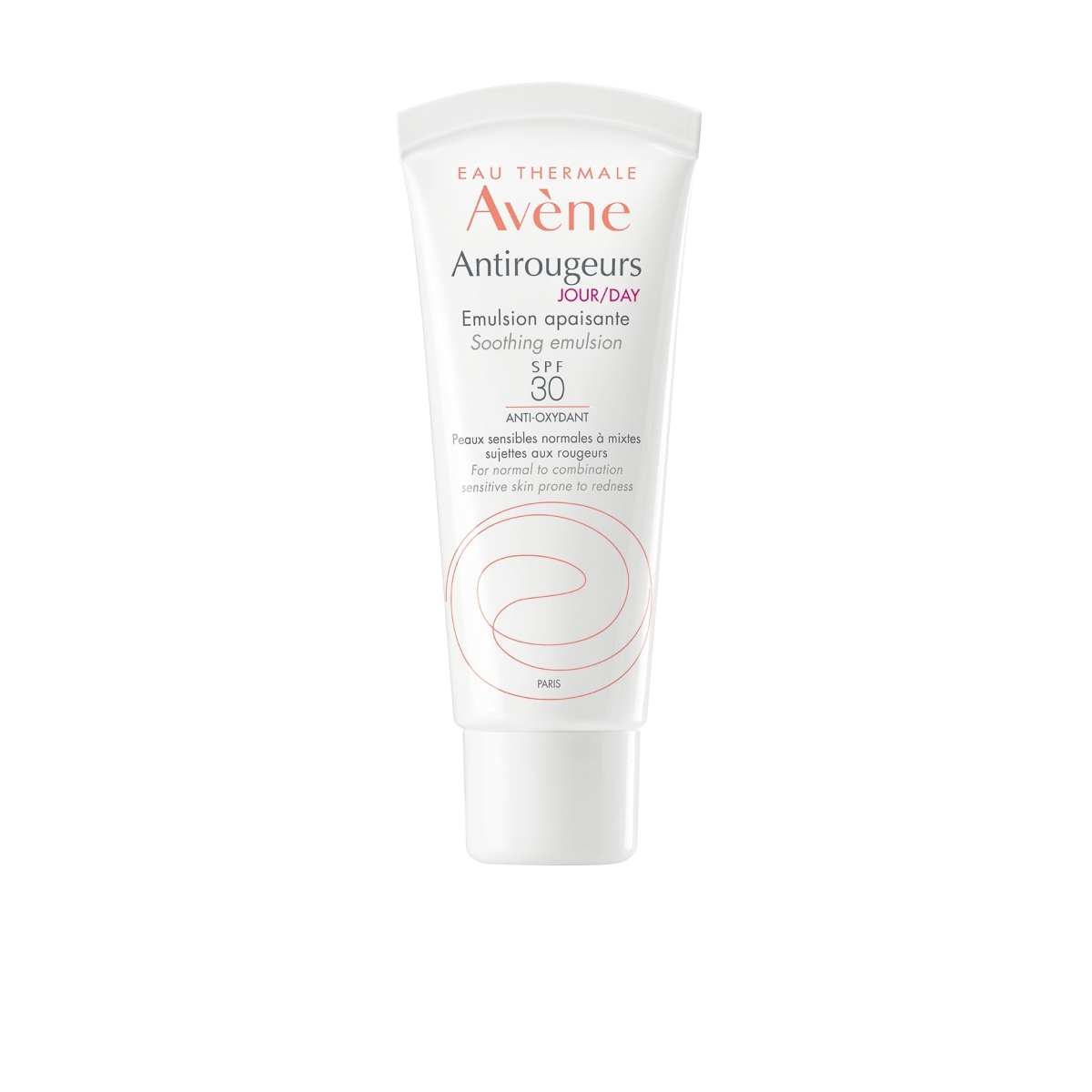 AVÈNE Antirougeurs SPF30 nomierinoša emulsija, 40ml - Produkta attēls 1