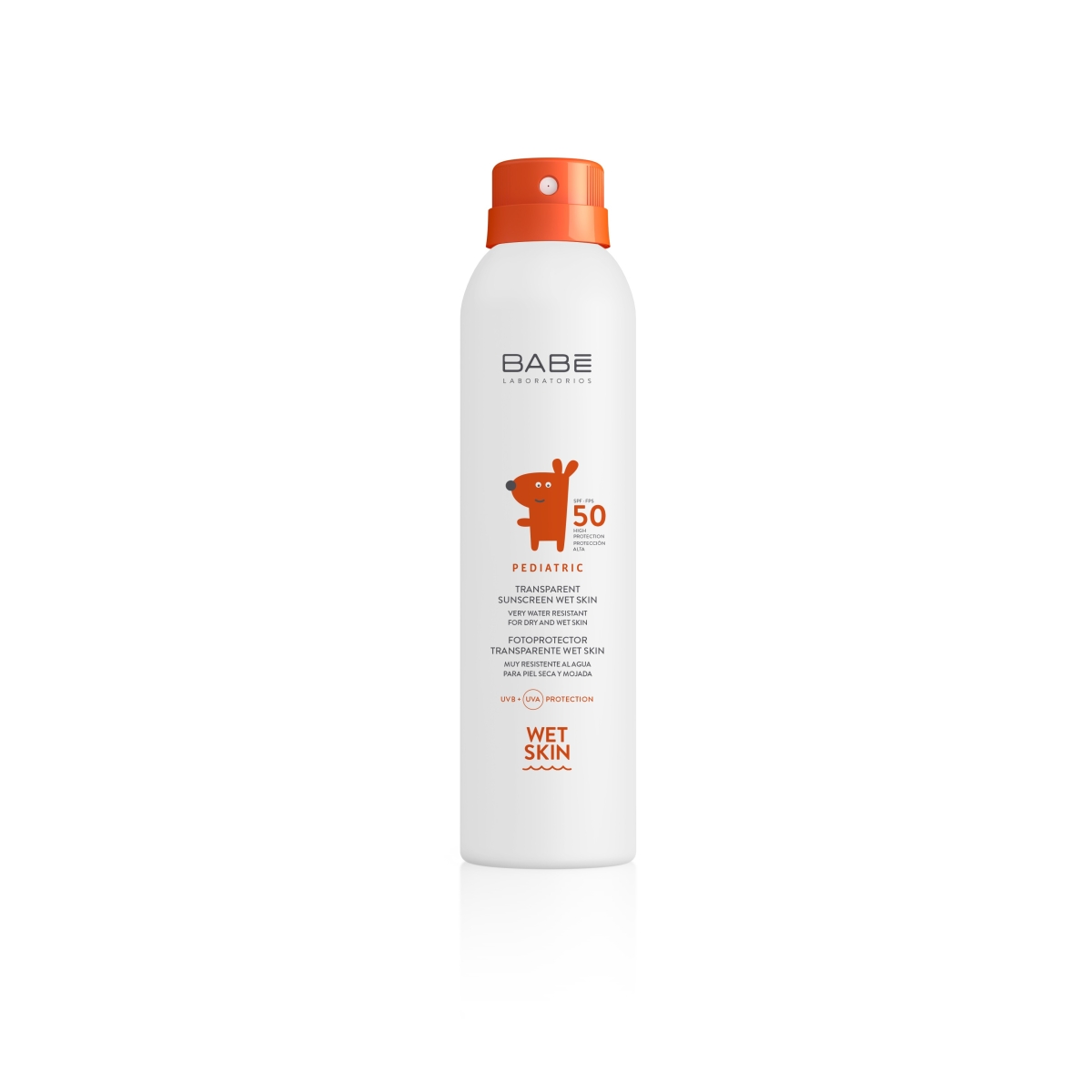 BABE Pediatric Sun SPF 50+ aizsarglīdzeklis mitrai ādai, 200ml