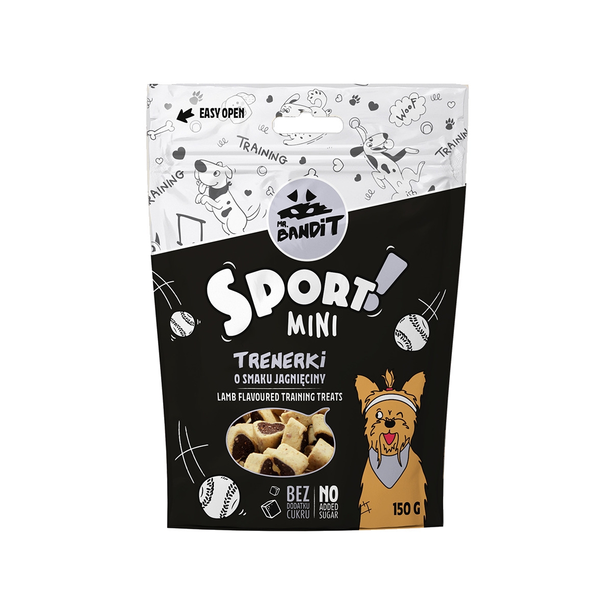 MR.BANDIT SPORT MINI AR JĒRA GAĻAS GARŠU 150G - Produkta attēls