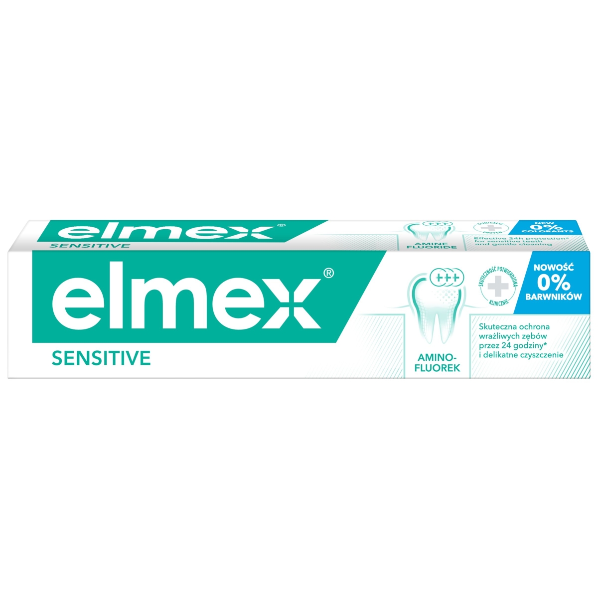 ELMEX® Sensitive zobu pasta, 75 ml - Produkta attēls