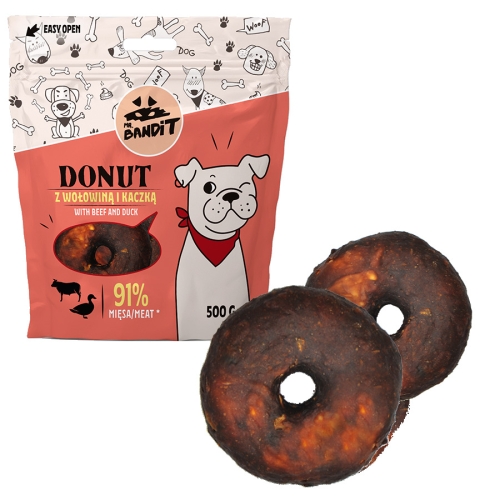 MR.BANDIT DONUT VIRTULIS AR LIELLOPU UN PĪLI 500G