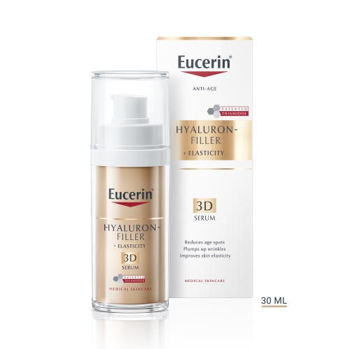 EUCERIN Hyaluron-Filler + Elasticity 3D serums, 30 ml