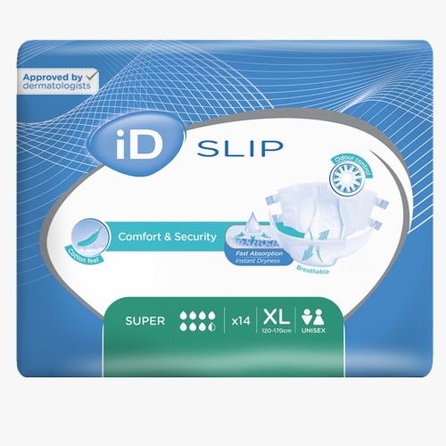 ID Expert Slip Super XL autiņbiksītes, 14 gab.