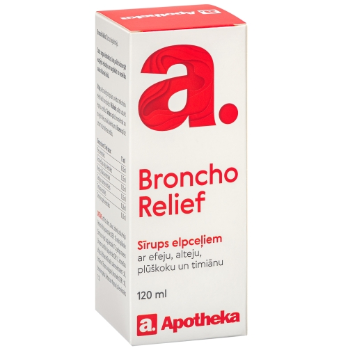 APOTHEKA Broncho Relief sīrups, 120ml