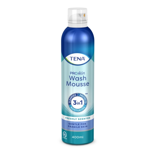 TENA Wash Mousse ProSkin mazgāšanas attīrošās putas, 400 ml