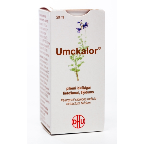 UMCKALOR® šķīdums, 20 ml