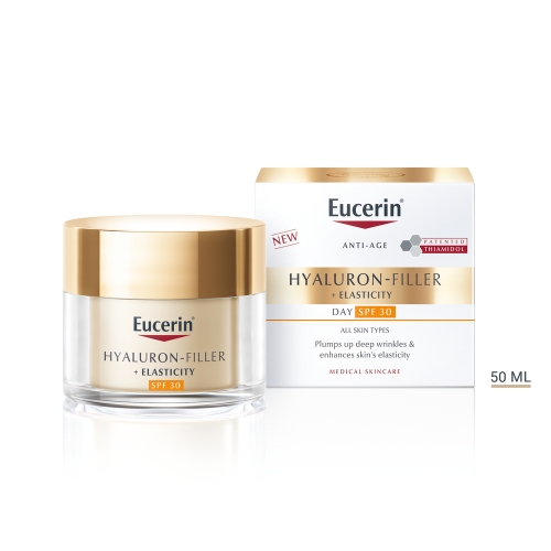 EUCERIN Hyaluron-Filler + Elasticity dienas krēms ar SPF30, 50 ml