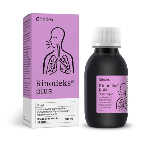 RINODEKS PLUS SĪRUPS 180ML