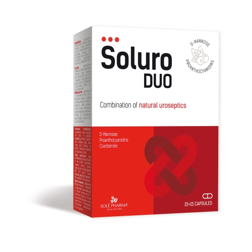 Soluro DUO kapsulas, 15 gab + 15 gab