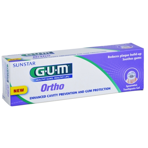 GUM® Ortho zobu pasta-gels, 75 ml