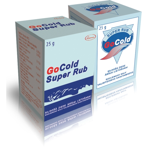 GO COLD Super Rub augu ziede, 25 g