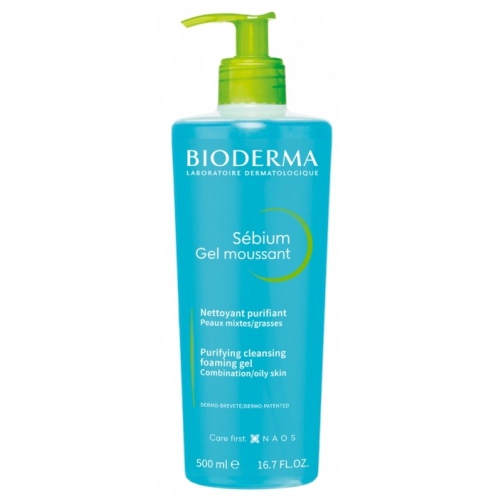 BIODERMA Sébium Gel moussant putojošs gels, 500 ml