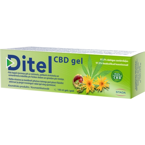 DITEL CBD gels, 100 g