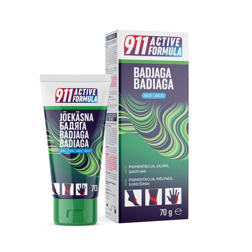 911 Active formula Badjaga gels, 70g