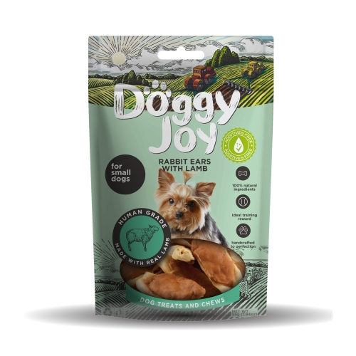 DOGGY JOY TRUŠU AUSIS AR JĒRU MAZIEM SUŅIEM 55G