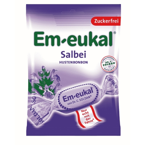 EM-EMUKAL salvija ledenes ar c vitamīnu, 50 g