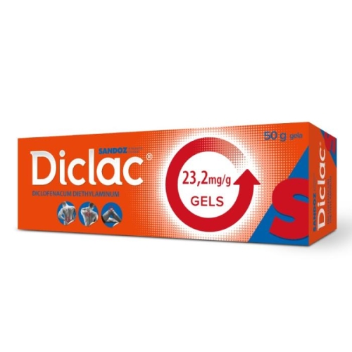 DICLAC 23,2MG/G GELS 50G