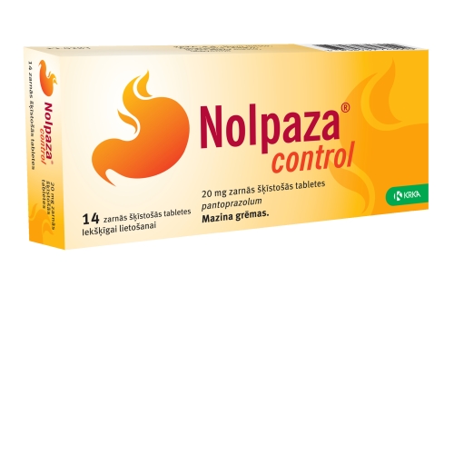 NOLPAZA CONTROL 20MG TBL N14