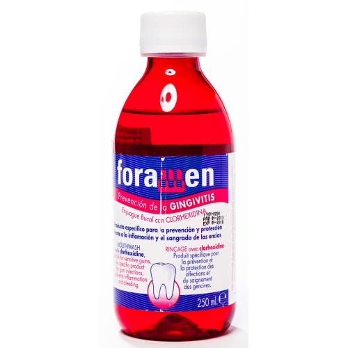 FORAMEN MOUTH WASH CLORHEXIDINE 250ML;019