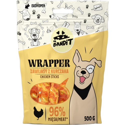 MR.BANDIT WRAPPER TĪTAS VISTAS NŪJIŅAS 500G