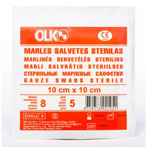 MARLES SALVETES STER.10CMx10CM N5 (OLKO)