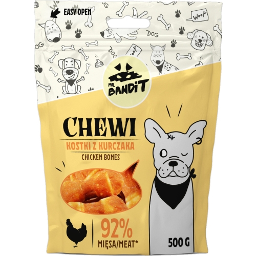 MR.BANDIT CHEWI VISTAS KAULIŅI 500G