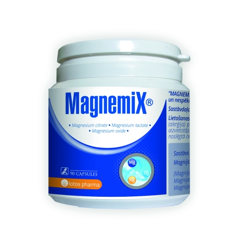 Magnemix kapsulas, 90 gab