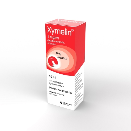 XYMELIN® 1 mg/ml deguna aerosols, 10 ml