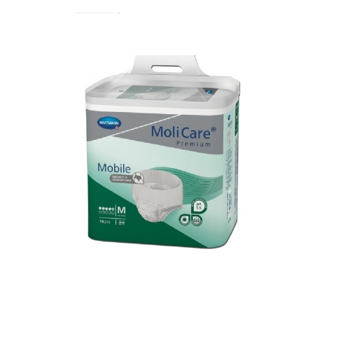 MOLICARE Premium Mobile bikses (M izmērs,5 lāses), 14 gab