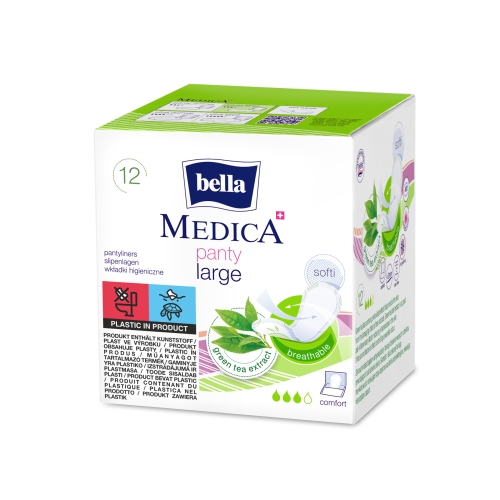 BELLA MEDICA Large Comfort ikdienas ieliktnīši, 12 gab.