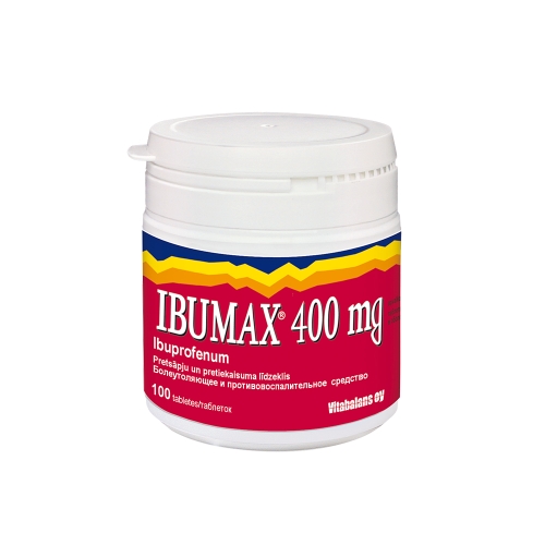 IBUMAX 400MG TABLETES N100