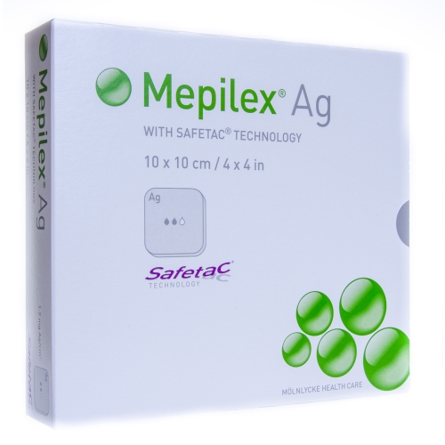 MEPILEX AG 10X10CM N5