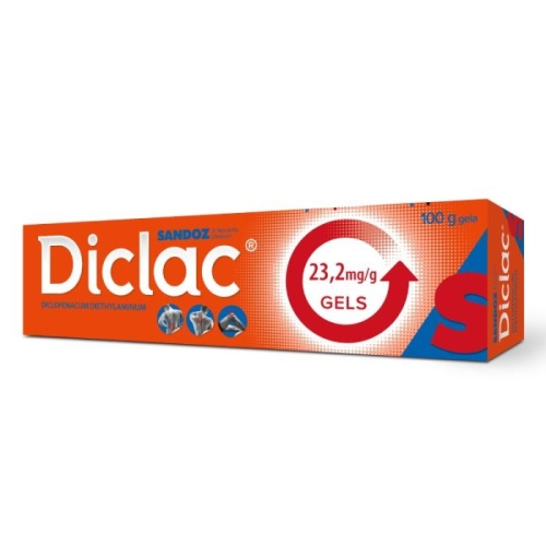 DICLAC® 23,2 mg/g gēls, 100 g