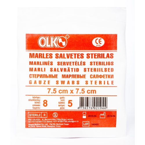 MARLES SALVETES STER.7.5CMX7.5CM N5 (OLKO)