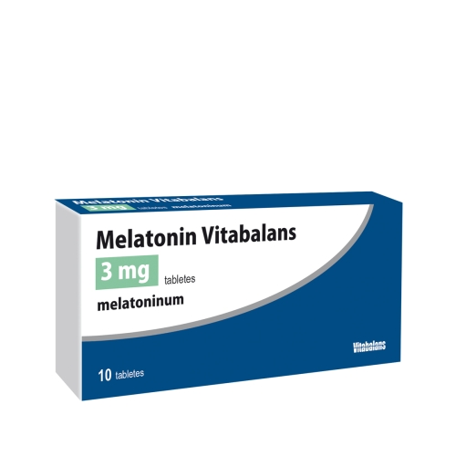 MELATONIN VITABALANS 3MG TBL N10