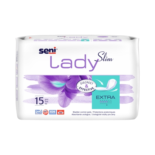 SENI LADY Slim Extra uroloģiskie ieliktņi, 15 gab.