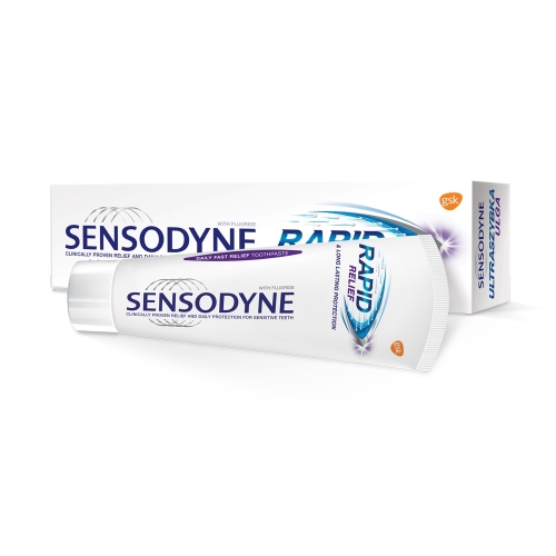 SENSODYNE Rapid Relief ātras iedarbības zobu pasta, 75 ml