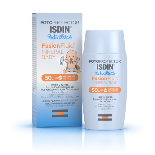 ISDIN Fotoprotector saules aizsargfluīds bērniem SPF50, 50 ml