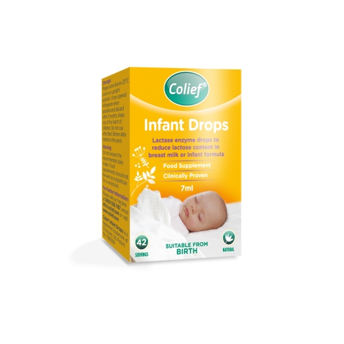 Colief Infant Drops laktāzes pilieni zīdaiņiem, 7 ml