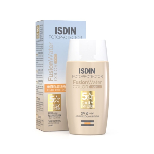 ISDIN Fotoprotector fluīds ar gaišu toni SPF50, 50 ml